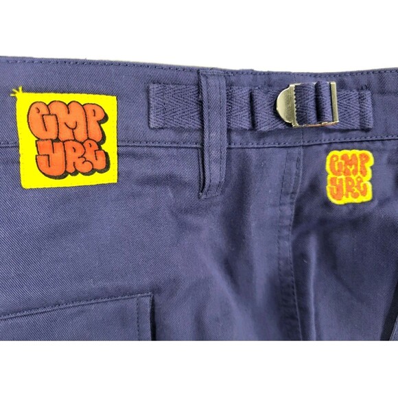 Empyre Other - Empyre Relax Cargo Pants Neon Blue Mens Size 40 Baggy Skate 90s Y2K